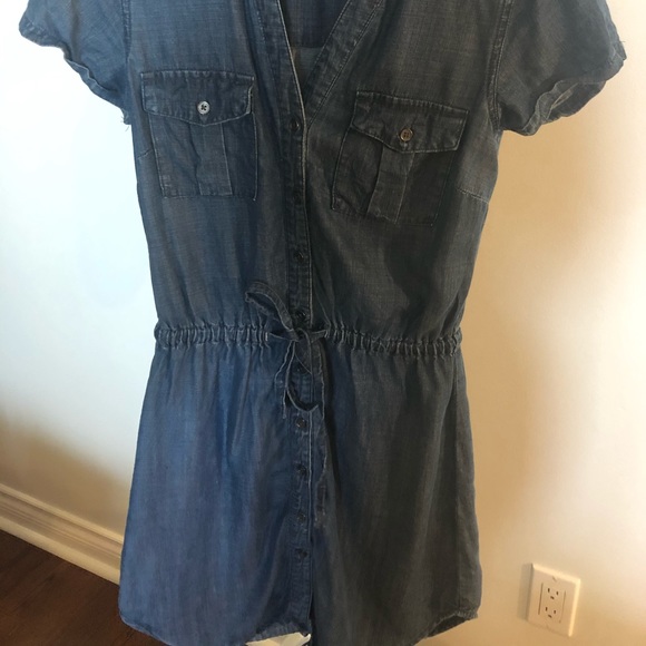 EUC medium blue chambray dress - Picture 6 of 7